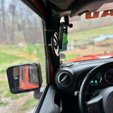 Knuckle Handle & Mirror Package For Aftermarket Roll Cage and UTV - CMM Offroad