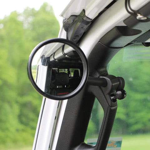 A-PILLAR SIDE MIRRORS FOR 2018 - 2023 JEEP WRANGLER JL & GLADIATOR - CMM OFFROAD